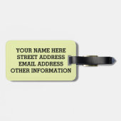 BOOOM! BAGAGELABEL (Achterkant horizontaal)