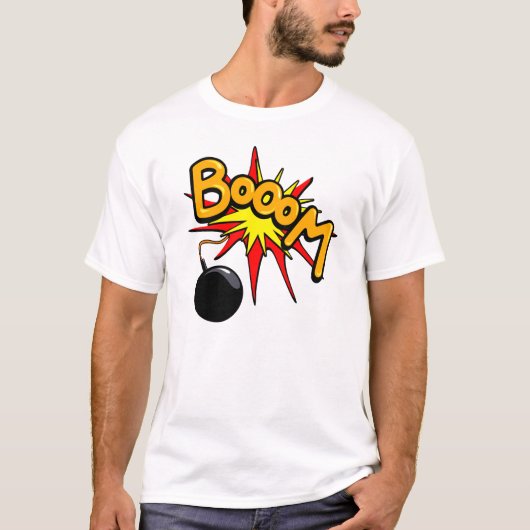 Booom. Funny t-shirt (Voorkant)