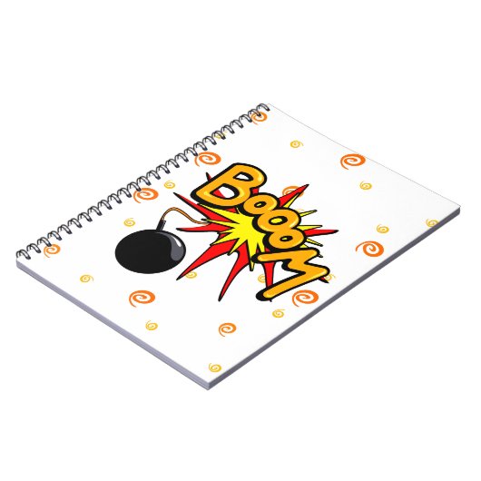 Booom. Notitieboek (Linkerzijde)