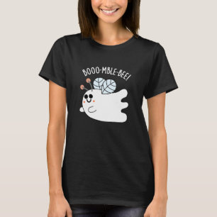 Booomble Bee Grappig Ghost Bee Pun Dark BG T-shirt