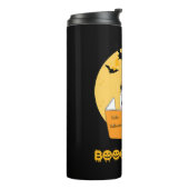 Booooks Shirt Boo Read Books Halloween Thermosbeker (Gedraaid links)