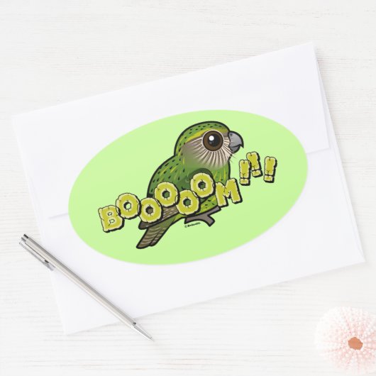 BOOOOM! OVALE STICKER (Envelop)