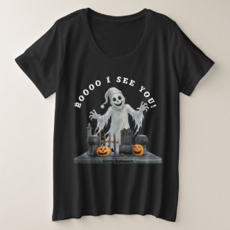 Booooo Ik Zie Jou – Cute Ghost Halloween T-shirt