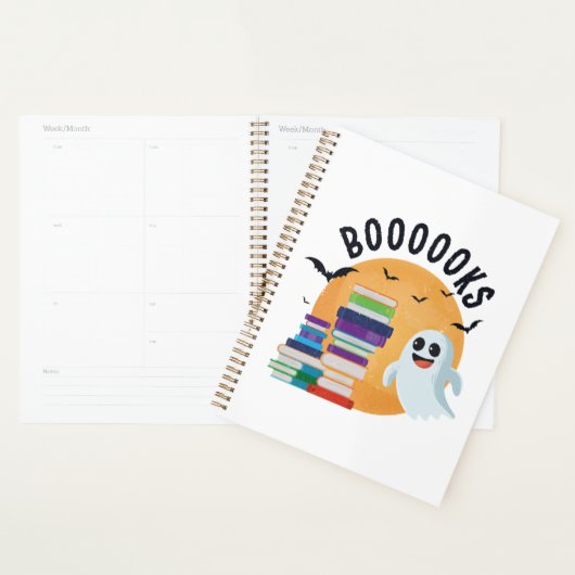 Boooooks Halloween, Booooks Schattige Halloween Planner (Display)