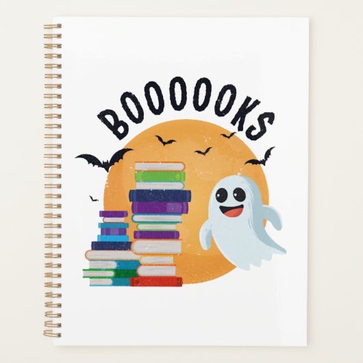 Boooooks Halloween, Booooks Schattige Halloween Planner (Voorkant)