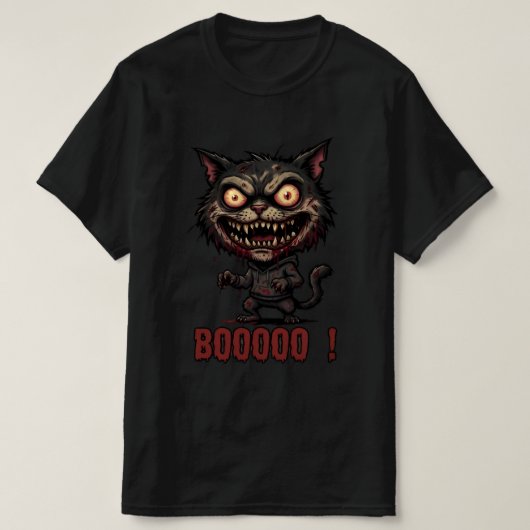 Boooooo ! t-shirt (Design voorkant)