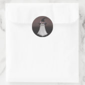 BoOoOoOoOo Ronde Sticker (Tas)