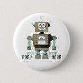 Boop Beep Speelgoed Robot Button (lt) (Voorkant)