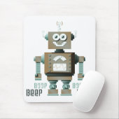Boop Beep Speelgoed Robot Mousepad (lt) Muismat (Met muis)