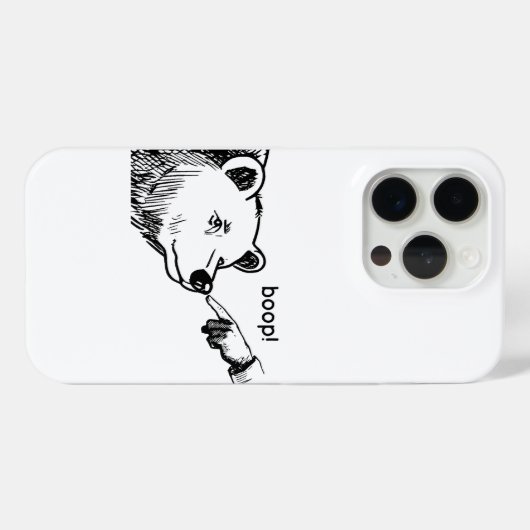 Boop-beer Case-Mate iPhone Case (Achterkant (horizontaal))