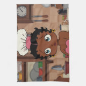 Boop - een lange keukenhanddoeken (Verticaal)