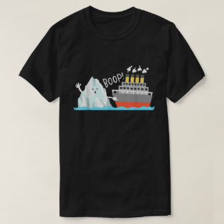 Boop Ijsberg Titanic Grappige Geschiedenis Meme T-shirt
