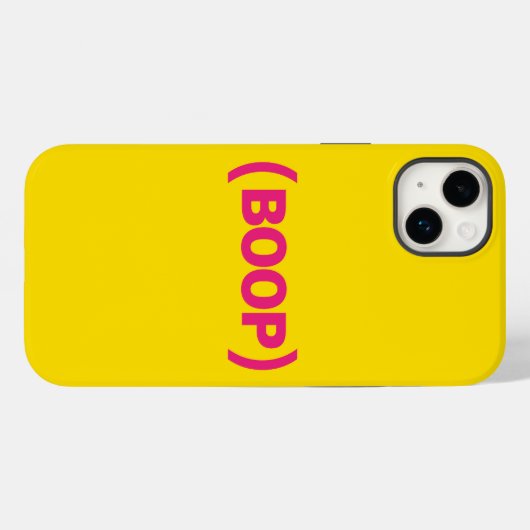 (BOOP) iPhone Case-Mate iPhone Case (Achterkant (horizontaal))
