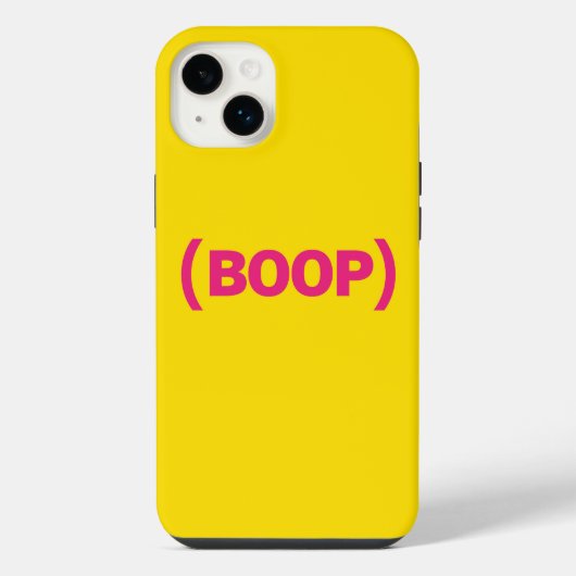 (BOOP) iPhone Hoesje (Achterkant)