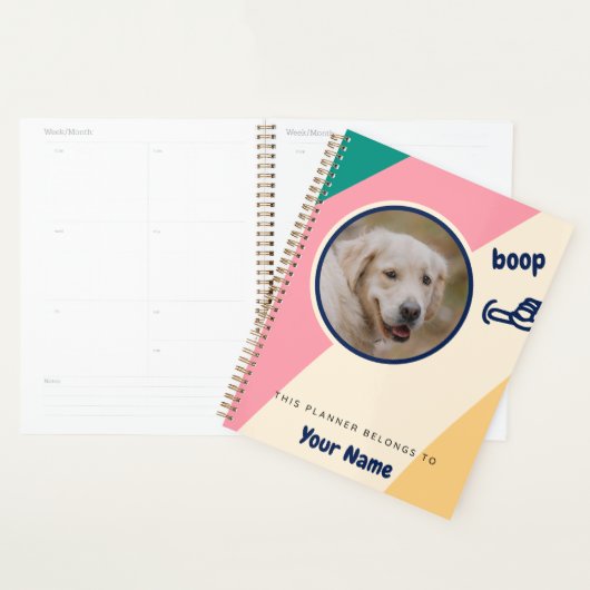 Boop Mijn Neus Hond Foto Planner (Display)