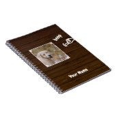 Boop My Nose Dog Photo Notitieboek (Rechterzijde)