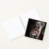 Boop My Nose Labrador Retriever Close-up foto Notitieboek (Binnen)