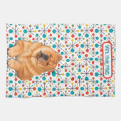 BOOP smooth chow - ArtMuse Kitchen Towels Theedoek (Horizontaal)