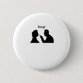 Boop the Nose Ronde Button 5,7 Cm (Voorkant)