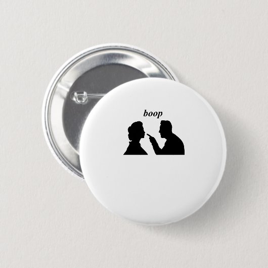 Boop the Nose Ronde Button 5,7 Cm (Voorkant /achterkant)