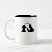 Boop the Nose Tweekleurige Koffiemok (Links)