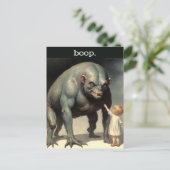 Boop the Snot Briefkaart (Staand voorkant)