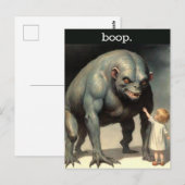 Boop the Snot Briefkaart (Voorkant / Achterkant)