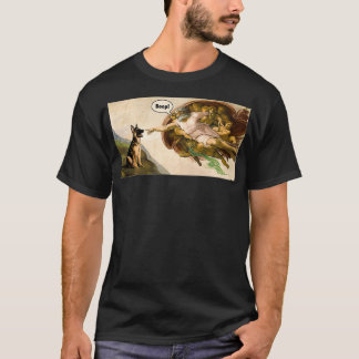 Boop The Snot of a German Shepherd Funny Dog Meme T-shirt