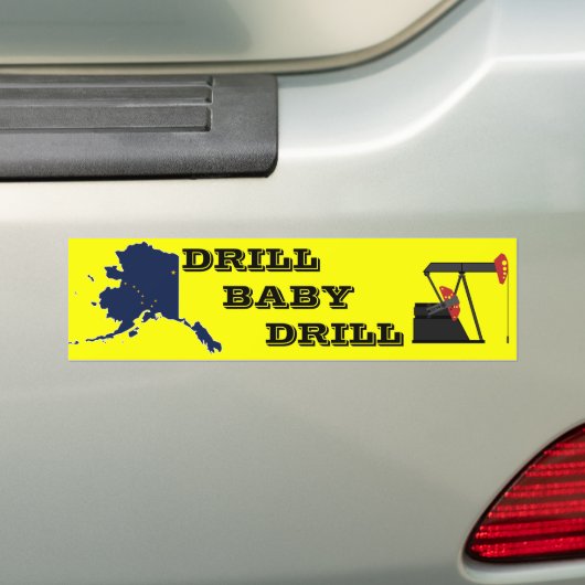 boor Baby boor Bumpersticker (Op auto)