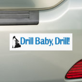 Boor Baby, boor! Bumpersticker (Op auto)