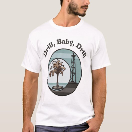 Boor, Baby, boor Mannen T-shirt (Voorkant)