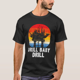 Boor Baby Boren Olieveld Afvalolie en G T-shirt