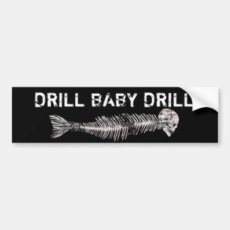 Boor, Baby, olieramp Bumpersticker