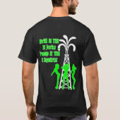 Boor en Jerk T-shirt (Achterkant)