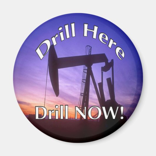 Boor hier Boor nu! magneet (Voorkant)