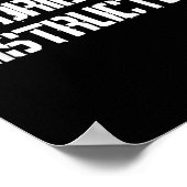 Boor instructeur Boot Camp kostuum Poster (Hoek)