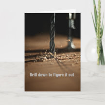 Boor naar beneden om het uit te zoeken, duivel in 