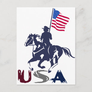 Boor Team USA Verf Briefkaart