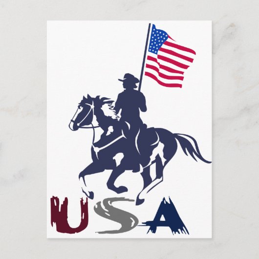 Boor Team USA Verf Briefkaart (Voorkant)