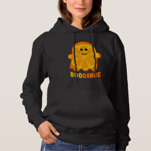 Boorange Oranje Ghost Funny Boo Food Halloween Cos Hoodie