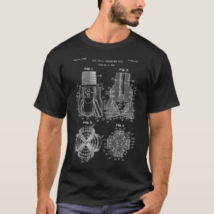 Boorbit Blueprint Petroleum Engineer Olieveld T-shirt