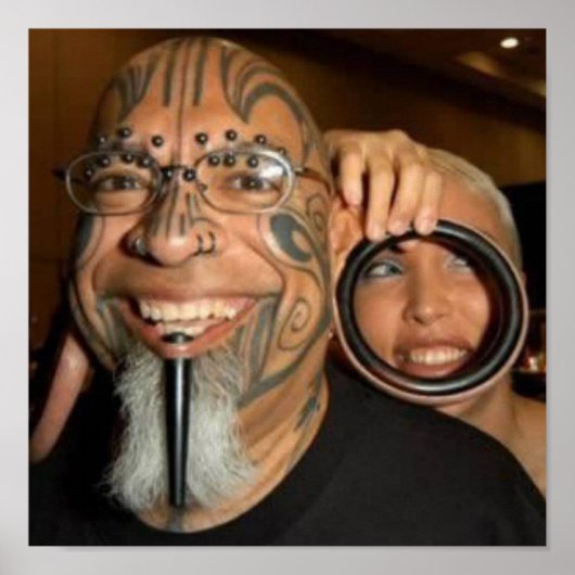 Boorbrekende kunst poster (Voorkant)