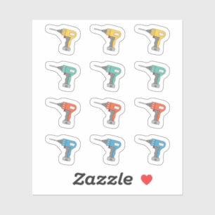 Boorconstructie Onderhoud Reparatieplanner Sticker
