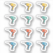 Boorconstructie Onderhoud Reparatieplanner Sticker (Voorkant)
