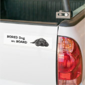 BOORD AAN BOORD: Potcil Art Bumpersticker (Op Truck)