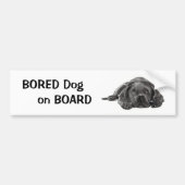 BOORD AAN BOORD: Potcil Art Bumpersticker (Voorkant)