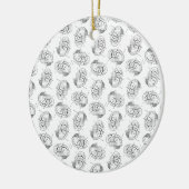 Boorddiagrammen  Art DOUANE ACHTERGROND KLEUR Keramisch Ornament (Links)