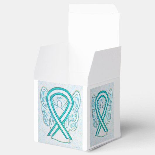 Boordenaar voor cervicale kanker bedankdoosjes (Geopend)