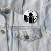 Boordengel. Ronde Button 5,7 Cm (In situ)