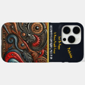 Boordevol oogontwerp in dynamische kleuren Case-Mate iPhone case (Achterkant (horizontaal))